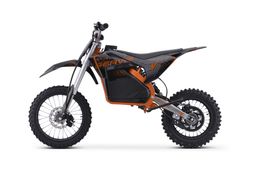 NITRO Motors E-Dirtbike Serval VX 1600W 48V15Ah 14|12-Zoll Offroad Orange Produktbild