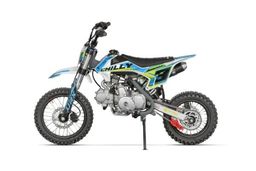 NITRO 125ccm Dirtbike CHILLY UX URX 14/12 Kick und E-Start Offroad Blau Produktbild
