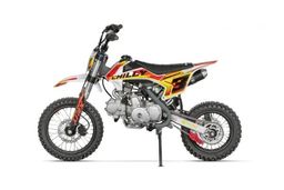 NITRO 125ccm Dirtbike CHILLY UX URX 14/12 Kick und E-Start Offroad Rot Produktbild