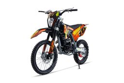 NITRO MOTORS 250ccm Dirtbike Hurricane UX URX 19|16 Zoll Kick und E-Start Offroad Orange Produktbild