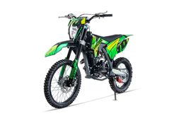 NITRO MOTORS 250ccm Dirtbike Hurricane UX URX 19|16 Zoll Kick und E-Start Offroad Grün Produktbild