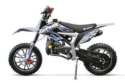 49ccm Pocketbike Gepard Deluxe Sport Easy Starter Blau Produktbild