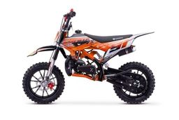 NITRO Motors 49ccm mini Kinder Pocketbike Dirtbike Coyote VX DLX 10 Zoll Offroad Orange Produktbild