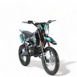 KXD 609 E+K Hurricane 125ccm 17/14 Zoll 4T Dirtbike Pitbike Offroad Türkis Produktbild
