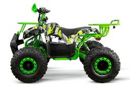 NITRO 1000W Eco midi Quad Toronto Sport 8-Zoll 48V 20Ah Blei Gel Paintbrush Offroad Graffity-grün Produktbild