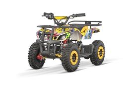 NITRO Motors E-Quad Kinderquad 1000W Torino Sport 36V 6-Zoll Graffiti Offroad Graffity-gelb Produktbild