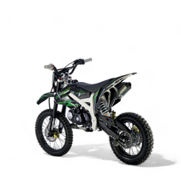 Pitbike 125ccm KXD Dirtbike DB 612K 17|14 Zoll Kickstart only Schaltung Offroad Grün Produktbild