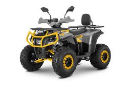 MRM Quad ATV RockRider 125ccm 3+1 Semi-Automatik 8-Zoll Offroad Grau Produktbild