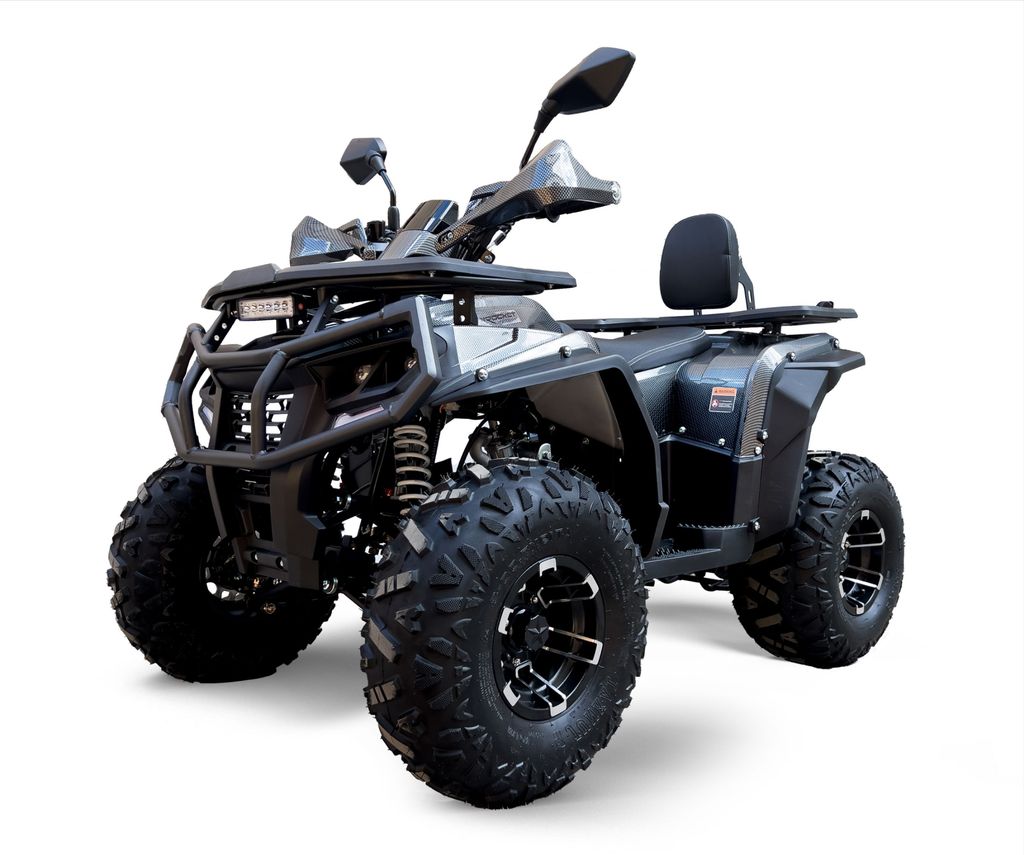 MRM Quad ATV RockRider 125ccm 3+1 Deluxe Semi-Automatik 8-Zoll Carbon Offroad Produktbild