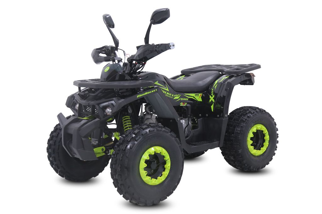 MRM Quad ATV SHARK 125ccm 3+1 Gang Semi-Automatik 8-Zoll Offroad Produktbild