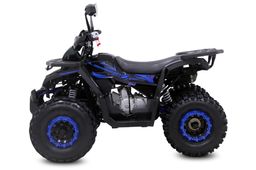 MRM Quad ATV SHARK 125ccm 3+1 Gang Semi-Automatik 8-Zoll Offroad Blau Produktbild