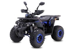 MRM Quad ATV SHARK 125ccm 3+1 Gang Semi-Automatik 8-Zoll Offroad Blau Produktbild
