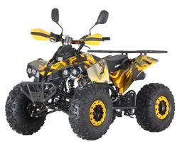 MRM Quad ATV Warrior 125ccm 8-Zoll Deluxe 3+1 Gang Camouflage-gelb Produktbild