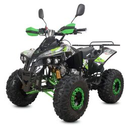 MRM Quad ATV Warrior 125ccm 8-Zoll Deluxe 3+1 Gang Grün Produktbild