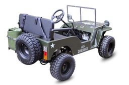 MRM Kinder Mini Jeep Willys 150ccm 4-Takt Semi-Automatik Offroad Produktbild