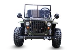 MRM Kinder Mini Jeep Willys 150ccm 4-Takt Semi-Automatik Offroad Produktbild