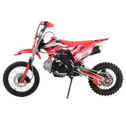 Pitbike Dirtbike MRM Storm 125ccm 4-Takt manuell 14|12 Zoll Offroad Rot Produktbild