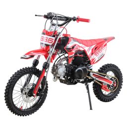 Pitbike Dirtbike MRM Storm 125ccm 4-Takt manuell 14|12 Zoll Offroad Rot Produktbild