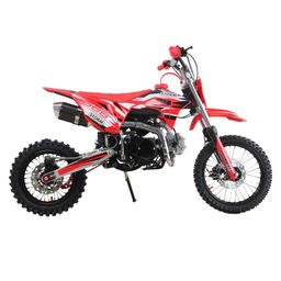 Pitbike Dirtbike MRM Storm 125ccm 4-Takt manuell 14|12 Zoll Offroad Rot Produktbild