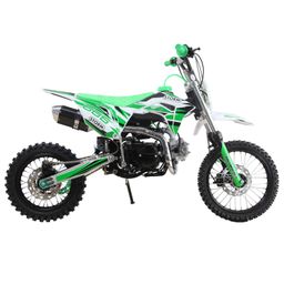 Pitbike Dirtbike MRM Storm 125ccm 4-Takt manuell 14|12 Zoll Offroad Grün Produktbild