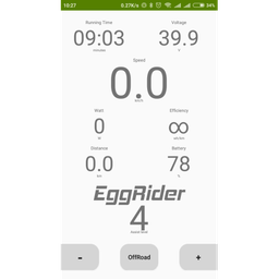 Eggrider Display Produktbild