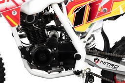 NITRO Motors 150ccm Dirtbike HURRICANE UX URX 19|16 Zoll Kick und E-Start Offroad Produktbild