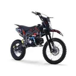 Pitbike 125ccm Schaltung KXD Dirtbike DB 612 E+K 17|14 Zoll E-Start Offroad Orange Produktbild