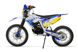 Nitro Motors 250ccm Dirtbike Tornado URX 21/18 5-Gang Kick und E-Start Offroad Blau Produktbild