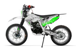 Nitro Motors 250ccm Dirtbike Tornado URX 21/18 5-Gang Kick und E-Start Offroad Grün Produktbild