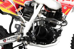 Nitro Motors 250ccm Dirtbike Hurricane URX 19|16 Zoll Kick und E-Start Offroad Produktbild