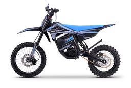 Elektrischer Pitbike MRM eBeast 8000W 17/14 Zoll Offroad Blau Produktbild