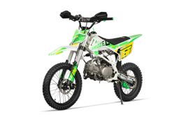NITRO MOTORS 125ccm Dirtbike DRIZZEL UX URX 17|14 Zoll Kick Start Offroad Produktbild