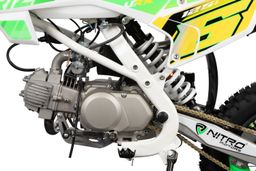NITRO MOTORS 125ccm Dirtbike DRIZZEL UX URX 17|14 Zoll Kick Start Offroad Produktbild