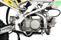 NITRO MOTORS 125ccm Dirtbike DRIZZEL UX URX 17|14 Zoll Kick Start Offroad Produktbild