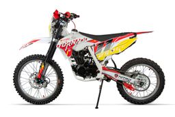 Nitro Motors 250ccm Dirtbike Tornado URX 21|18 Zoll 5-Gang Kick und E-Start Offroad Rot Produktbild