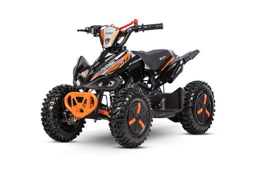 NITRO MOTORS 49ccm mini Kinder Quad Python Snowy-Profile L Sport 6-Zoll Offroad