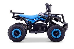 MRM Elektro Quad MiniRocket MiniHunter 1000W 36V 6-Zoll Blau Produktbild