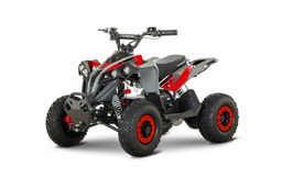 MRM Elektro Quad ATV MiniRocket MiniGade 1200W 48V 6-Zoll Grey Edition Rot Produktbild