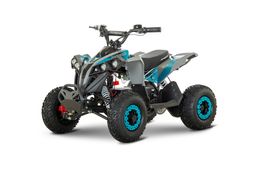 MRM Elektro Quad ATV MiniRocket MiniGade 1200W 48V 6-Zoll Grey Edition Blau Produktbild