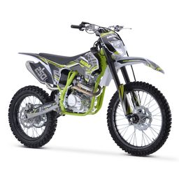 Pitbike Dirtbike MiniRocket PitStar II 250ccm 21|18 Zoll 4-Tak 5-Gang Offroad Grün Produktbild