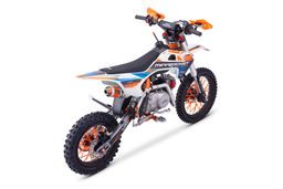 Pitbike Crossbike Dorado DT125 4T 14|12 Zoll 4G Automatik Motocross Offroad Orange Produktbild