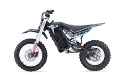 Elektro Dritbike Pitbike MRM E-Dirt 2000W 60V 18,2Ah Lithium 14|12 Zoll Offroad Blau-Pink Produktbild