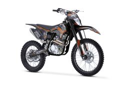 Pitbike Dirtbike MiniRocket PitStar II 250ccm 21|18 Zoll 4-Tak 5-Gang Offroad Orange Produktbild