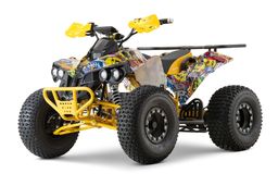 NITRO MOTORS 1500W 60V Eco Midi Kinder Quad Warrior Graffiti Sport 8-Zoll Offroad Produktbild