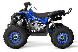 NITRO MOTORS 125ccm midi Kinder Quad Avenger RS8-A PRM Offroad Blau Produktbild