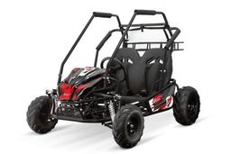 NITRO MOTORS Gokart 212ccm Automatik midi Kinder Buggy Forest PRM Offroad Rot Produktbild