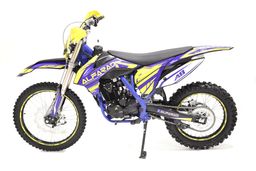 ALFARAD A8 AF350G 300ccm 4-Takt Cross Dirtbike 21/18 25PS Offroad Blau Produktbild