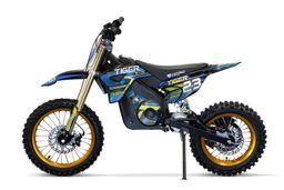 NITRO MOTORS 1500W 48V Eco midi Kinder Dirtbike Tiger DLX 14 Zoll Blau Produktbild