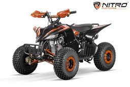 NITRO MOTORS 125ccm midi Kinder Quad Replay GS S7-A Sport 7-Zoll Offroad Orange Produktbild