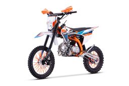 Pitbike Crossbike Dorado DT125 4T 17|14 Zoll 4G Manuell Enduro Motocross Offroad Orange Produktbild